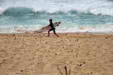 Kahului: beach, surf, child