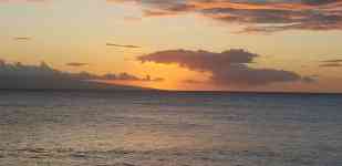 Kahului: maui, hawaii, Sunset